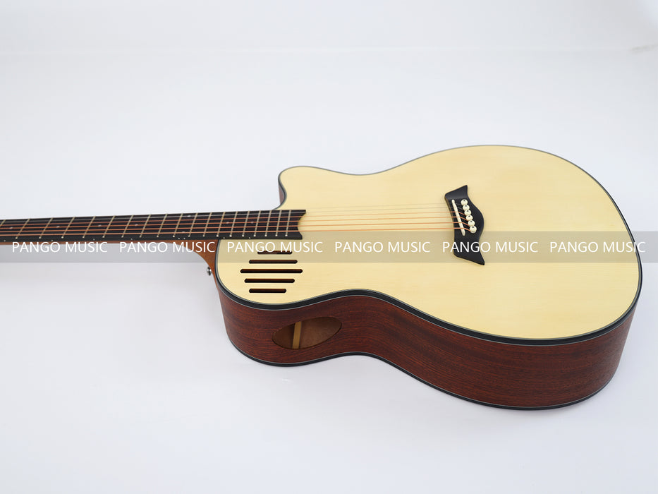 40 Inch Acoustic Guitar with Raindrop Sound Hole (LG-05S)