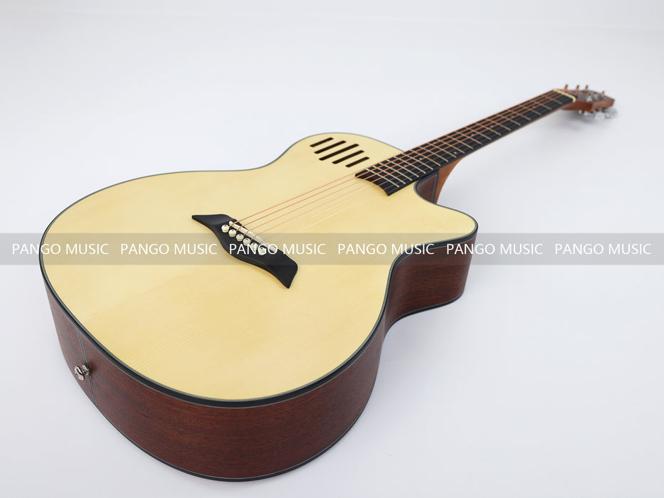 40 Inch Acoustic Guitar with Raindrop Sound Hole (LG-05S)