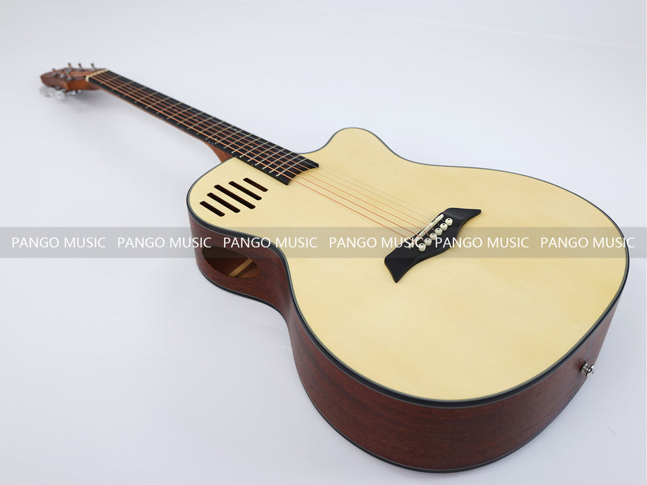 40 Inch Acoustic Guitar with Raindrop Sound Hole (LG-05S)