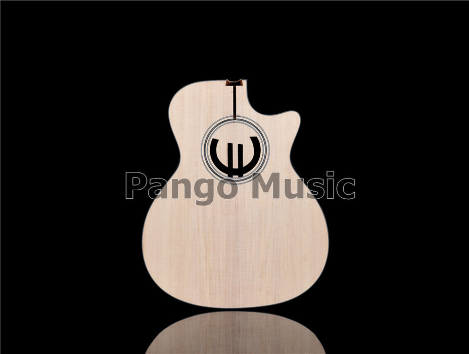 41 Inch Solid Spruce Top DIY Acoustic Guitar Kit with Euro Sound Hole (PFA-991)