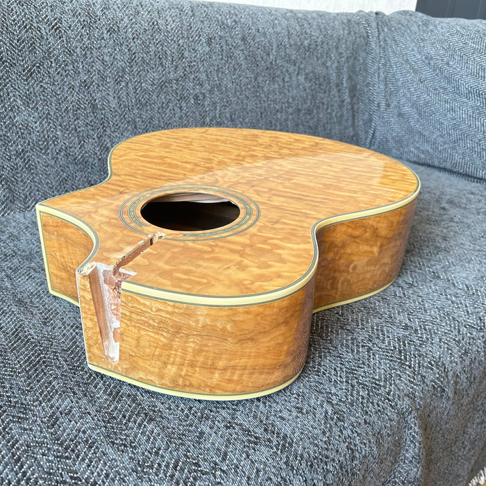 41 Inch Solid Spruce Top LEGO Style DIY Acoustic Guitar with Painting (PHT-001)