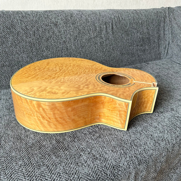 41 Inch Solid Spruce Top LEGO Style DIY Acoustic Guitar with Painting (PHT-002)