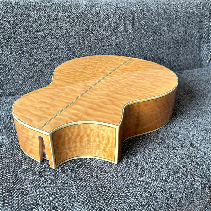 41 Inch Solid Spruce Top LEGO Style DIY Acoustic Guitar with Painting (PHT-002)