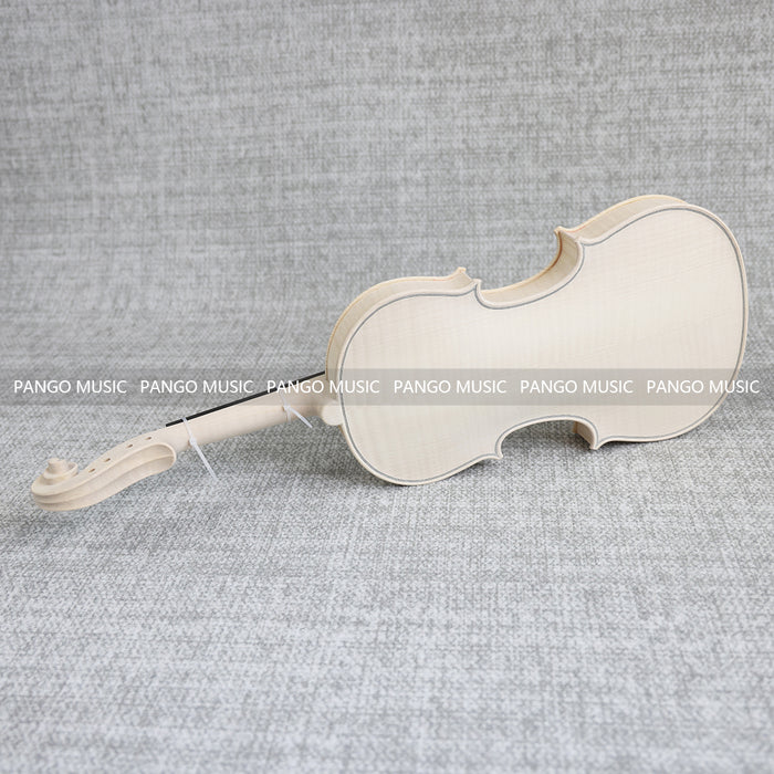 4/4 Solid Spruce Top/ Italy Solid Flamed Maple Back & Sides DIY Violin Kit (PVL-901)