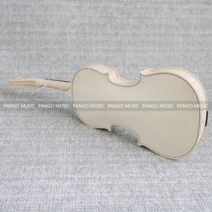 4/4 Solid Spruce Top/ Italy Solid Flamed Maple Back & Sides DIY Violin Kit (PVL-901)