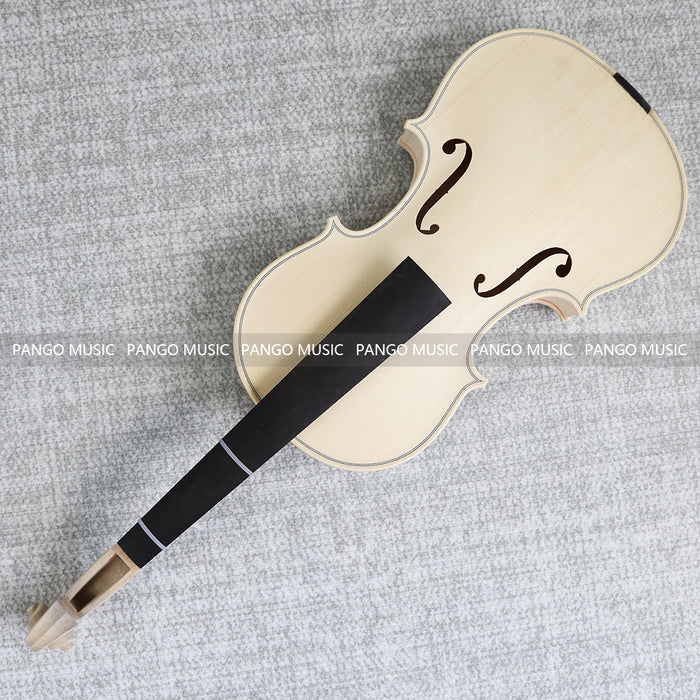 4/4 Solid Spruce Top/ Italy Solid Flamed Maple Back & Sides DIY Violin Kit (PVL-901)