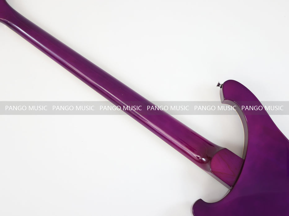 4 Strings All Purple Electric Bass Guitar (GKS-072)