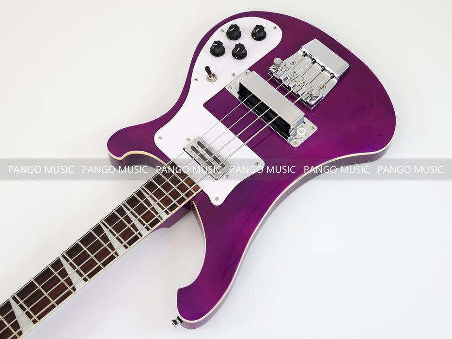 4 Strings All Purple Electric Bass Guitar (GKS-072)