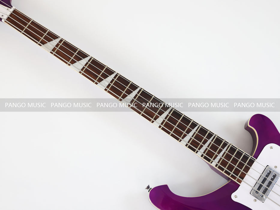 4 Strings All Purple Electric Bass Guitar (GKS-072)