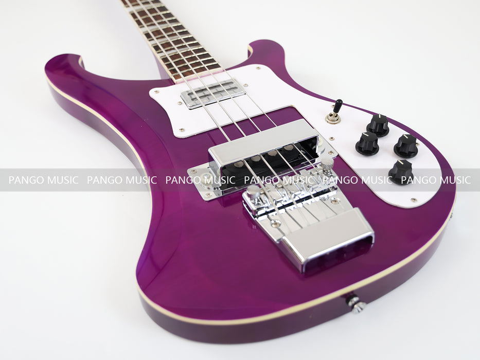 4 Strings All Purple Electric Bass Guitar (GKS-072)