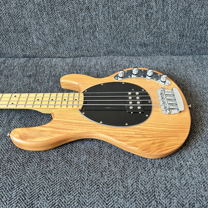 4 Strings Ash Body Electric Bass Guitar (GKS-014)