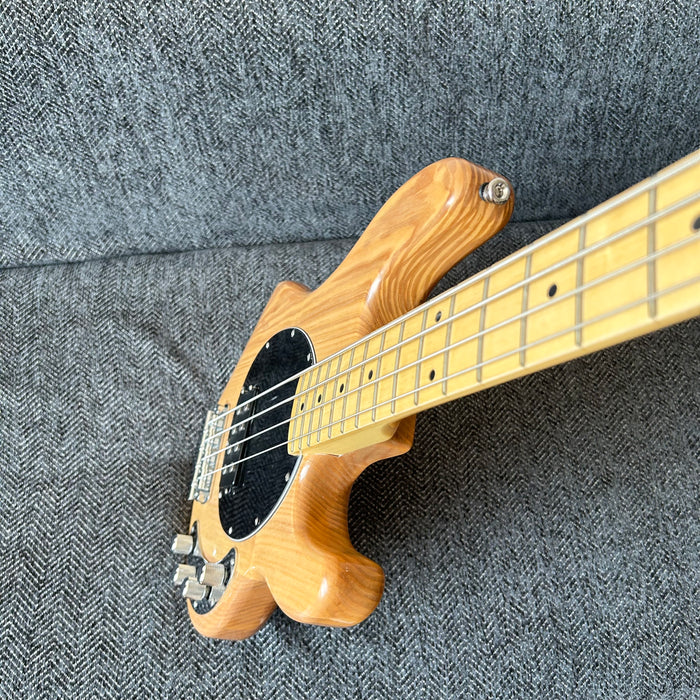 4 Strings Ash Body Electric Bass Guitar (GKS-014)