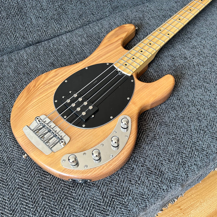 4 Strings Ash Body Electric Bass Guitar (GKS-014)