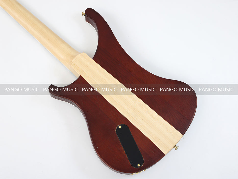 4 Strings Ash Wood Body Neck Through Electric Bass Guitar (GKS-083)