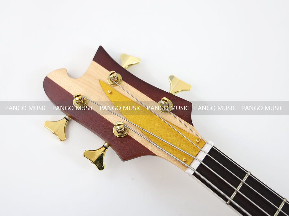 4 Strings Ash Wood Body Neck Through Electric Bass Guitar (GKS-083)