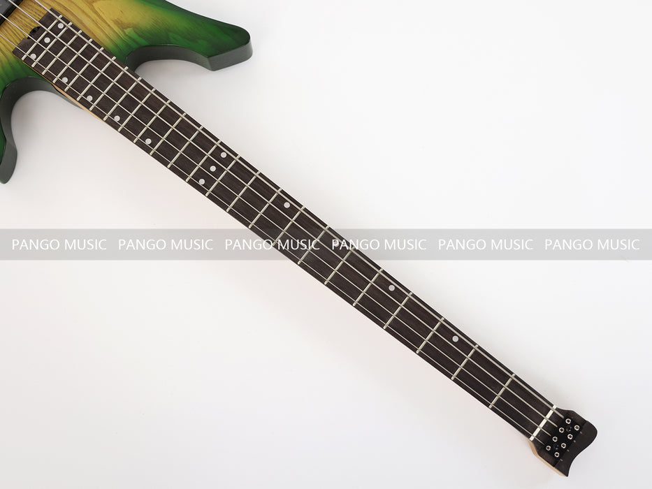 4 Strings Headless Ash Wood Body Electric Bass Guitar (PJX-680)