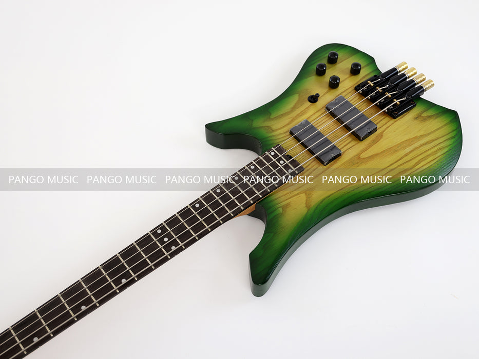 4 Strings Headless Ash Wood Body Electric Bass Guitar (PJX-680)