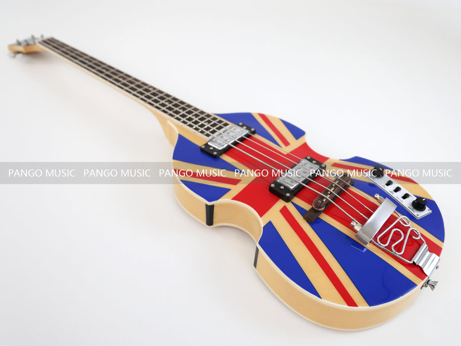 4 Strings Hollow Body Electric Bass Guitar (GKS-042)