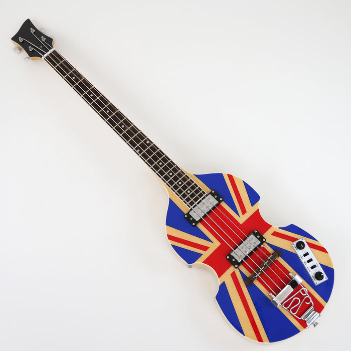 4 Strings Hollow Body Electric Bass Guitar (GKS-042)