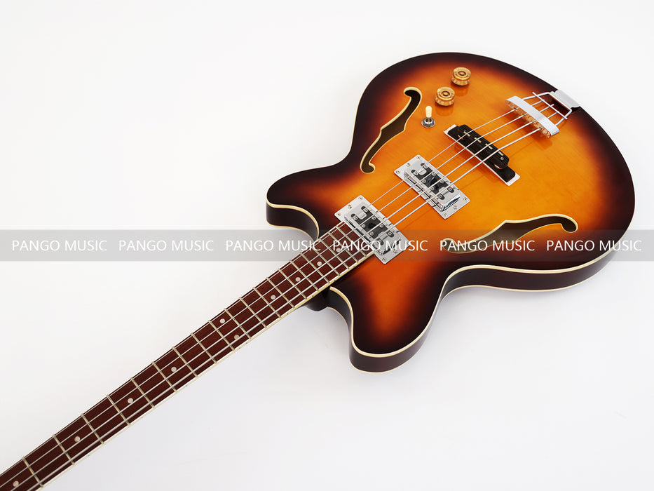 4 Strings Semi Hollow Electric Bass Guitar (PHY-121)