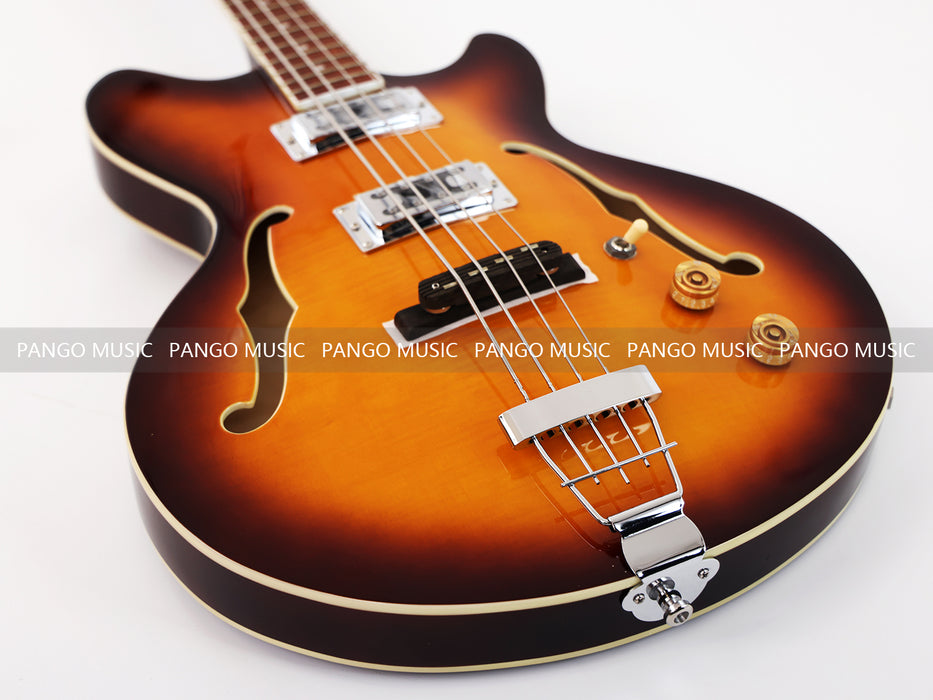 4 Strings Semi Hollow Electric Bass Guitar (PHY-121)