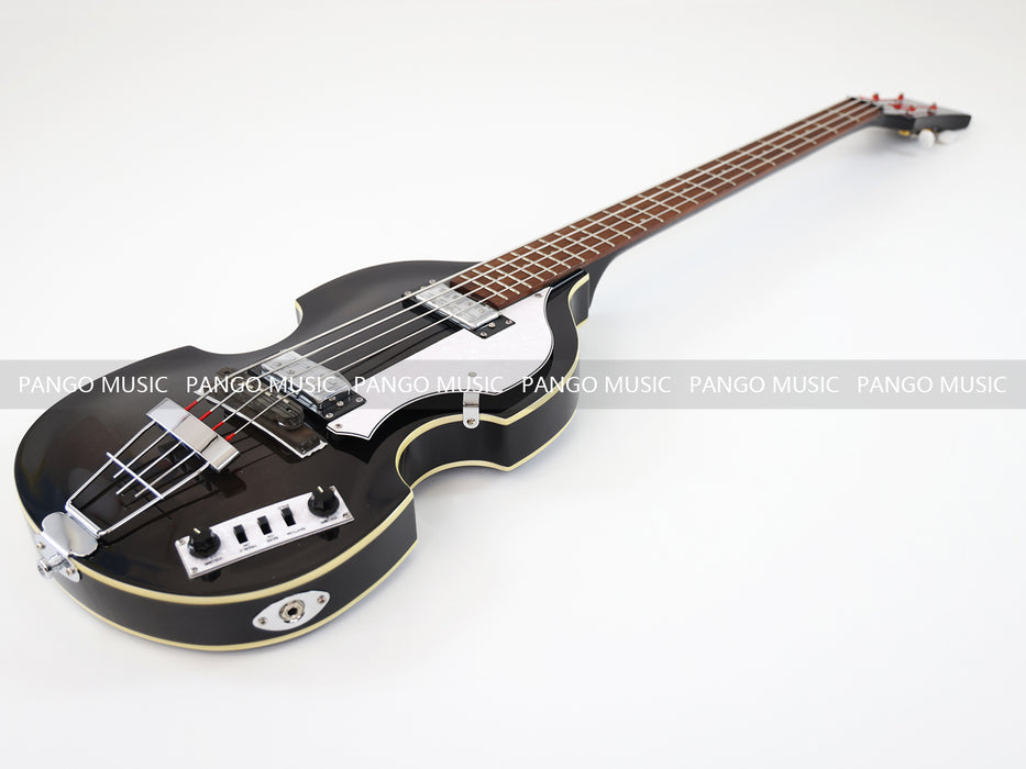 4 Strings Semi Hollow Violin Electric Bass Guitar (PHF-125)