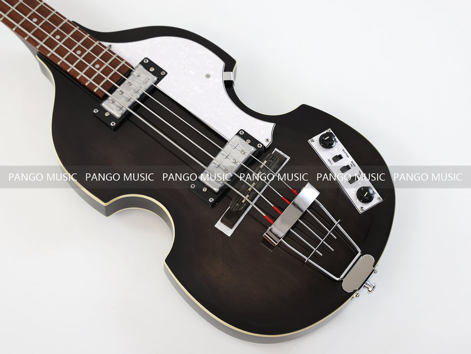 4 Strings Semi Hollow Violin Electric Bass Guitar (PHF-125)