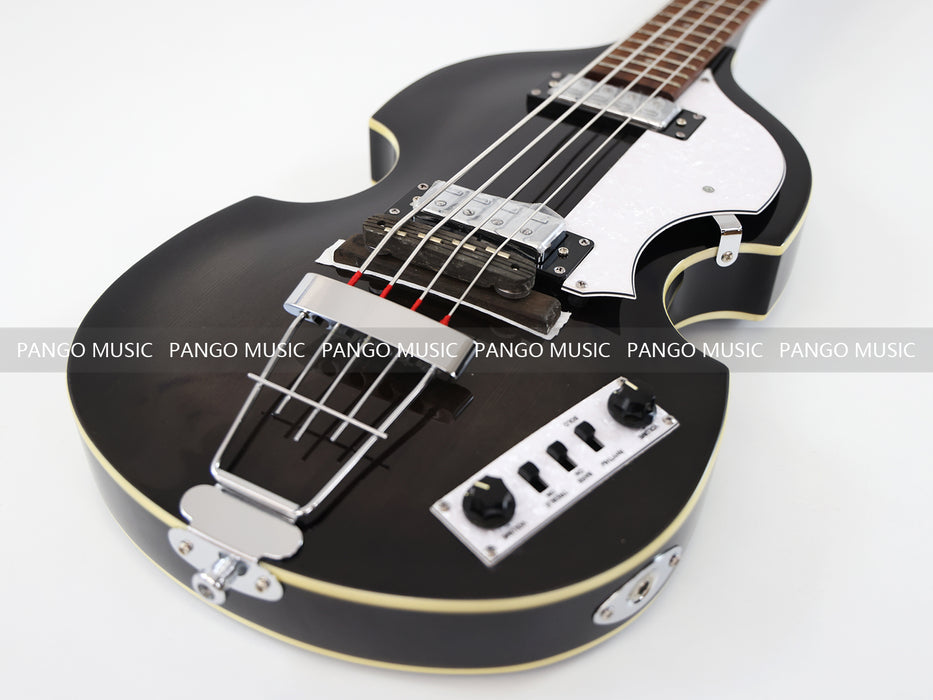 4 Strings Semi Hollow Violin Electric Bass Guitar (PHF-125)