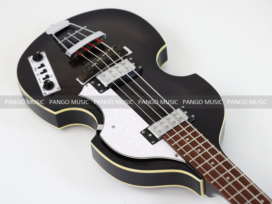 4 Strings Semi Hollow Violin Electric Bass Guitar (PHF-125)