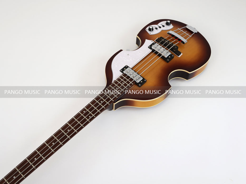 4 Strings Semi Hollow Violin Electric Bass Guitar (PHY-106)