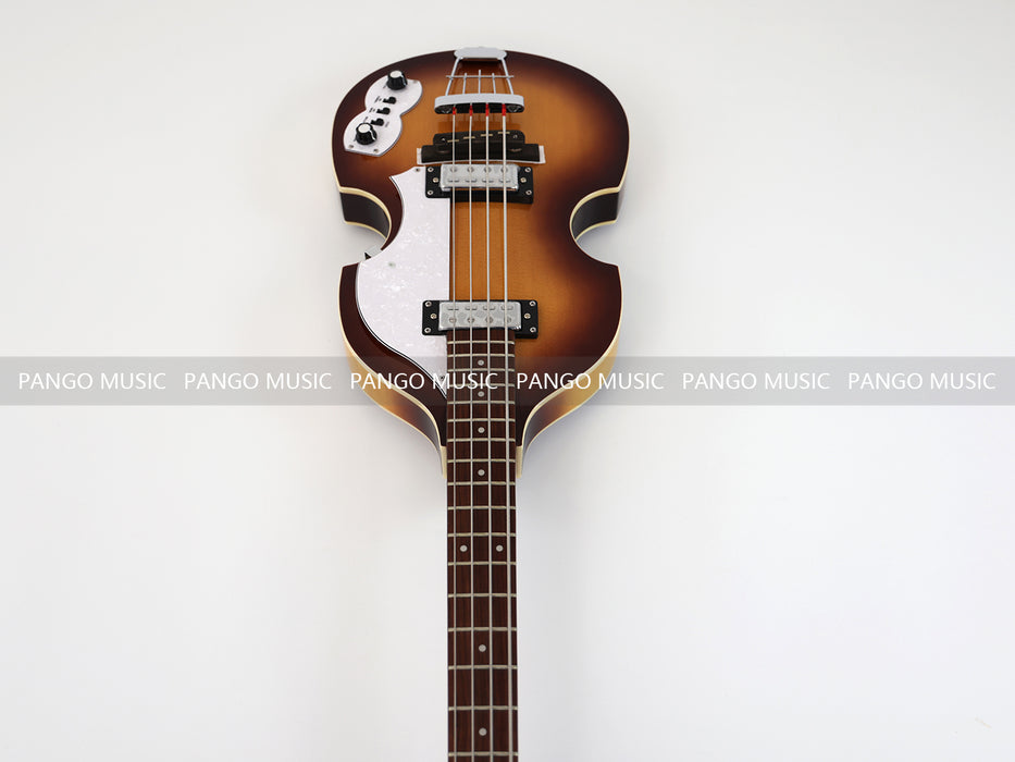 4 Strings Semi Hollow Violin Electric Bass Guitar (PHY-106)