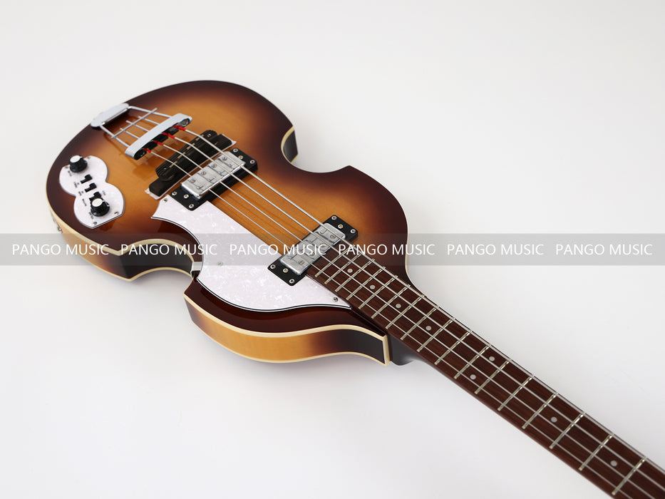 4 Strings Semi Hollow Violin Electric Bass Guitar (PHY-106)