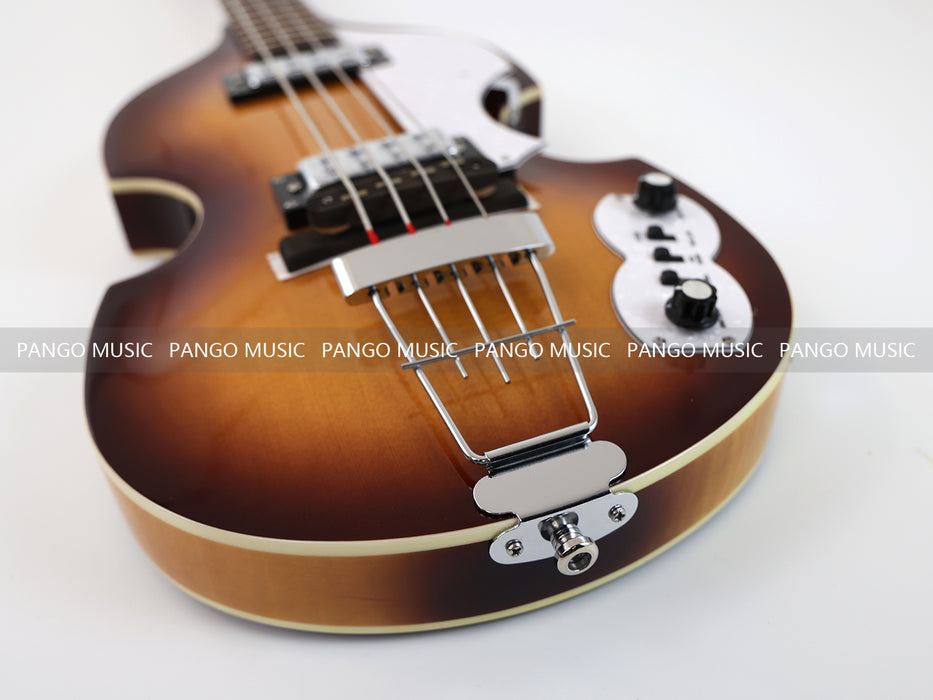 4 Strings Semi Hollow Violin Electric Bass Guitar (PHY-106)