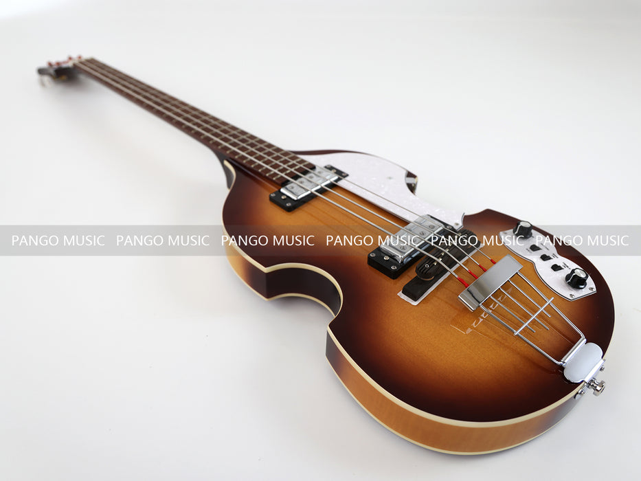 4 Strings Semi Hollow Violin Electric Bass Guitar (PHY-106)