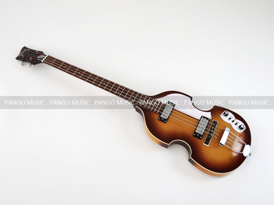 4 Strings Semi Hollow Violin Electric Bass Guitar (PHY-106)