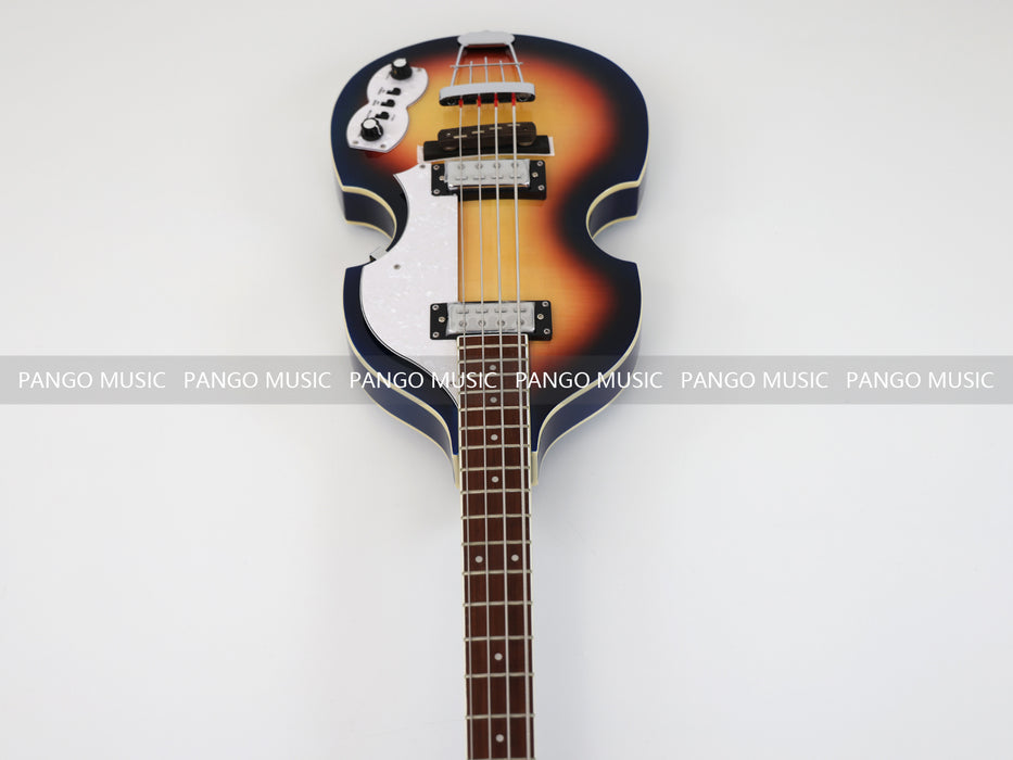 4 Strings Semi Hollow Violin Style Electric Bass Guitar (PHY-108)