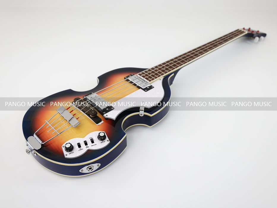 4 Strings Semi Hollow Violin Style Electric Bass Guitar (PHY-108)