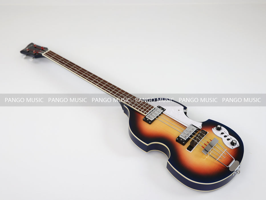 4 Strings Semi Hollow Violin Style Electric Bass Guitar (PHY-108)