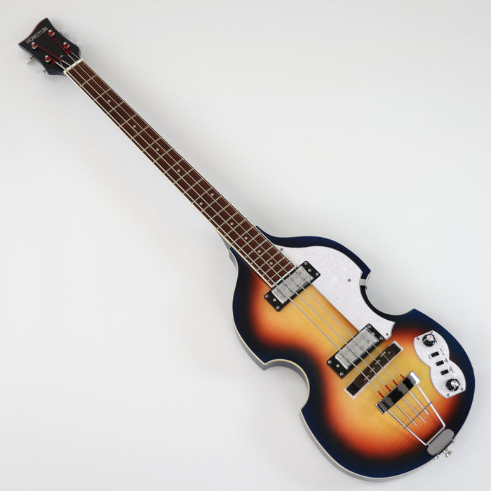 4 Strings Semi Hollow Violin Style Electric Bass Guitar (PHY-108)