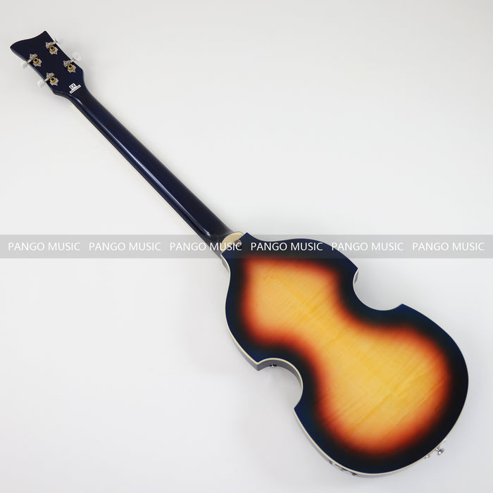 4 Strings Semi Hollow Violin Style Electric Bass Guitar (PHY-108)