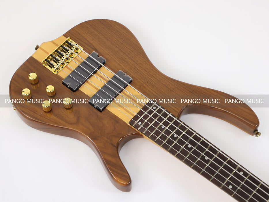 5 Strings Neck Through Walnut Body Electric Bass Guitar (GKS-068)