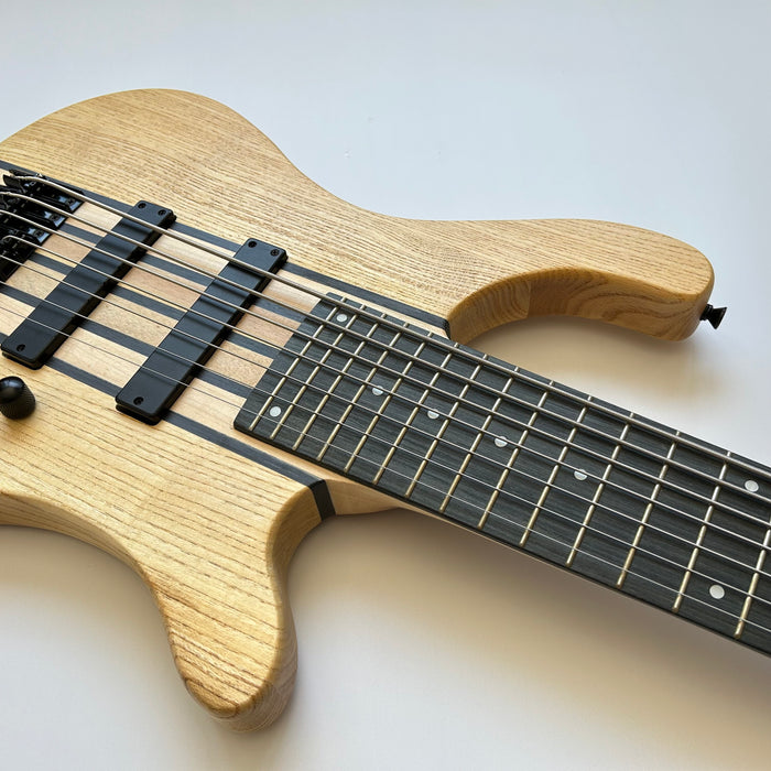 7 Strings Neck Through Design Electric Bass Guitar (PSY-750)