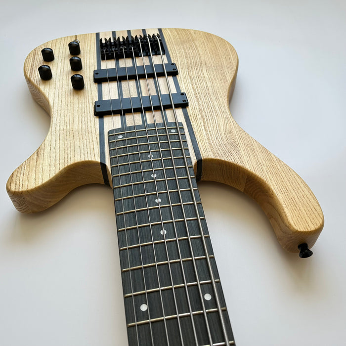 7 Strings Neck Through Design Electric Bass Guitar (PSY-750)