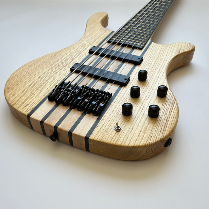 7 Strings Neck Through Design Electric Bass Guitar (PSY-750)