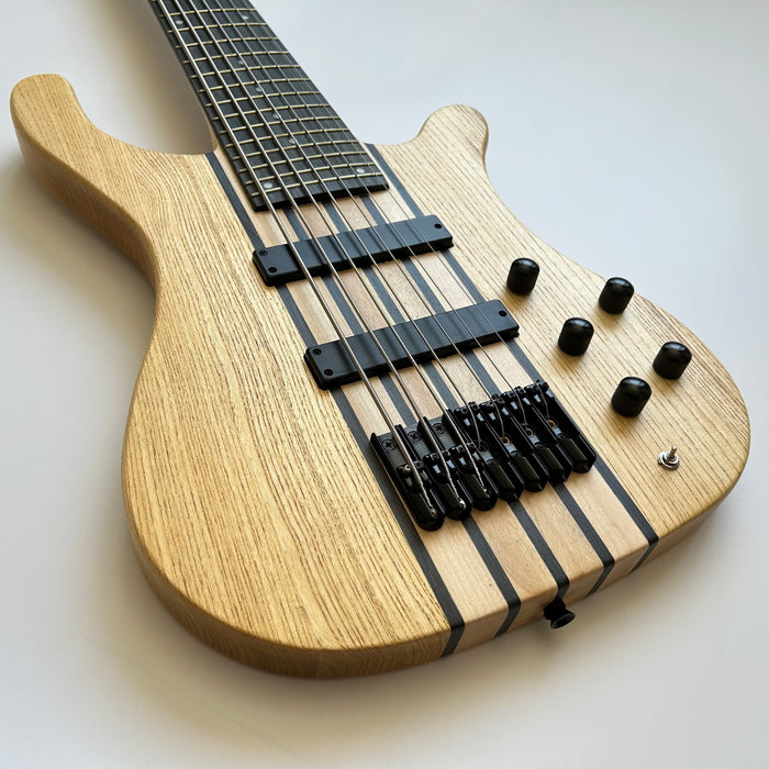 7 Strings Neck Through Design Electric Bass Guitar (PSY-750)