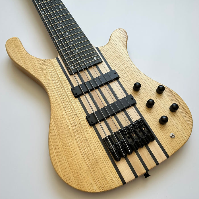 7 Strings Neck Through Design Electric Bass Guitar (PSY-750)