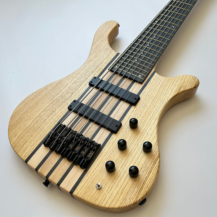 7 Strings Neck Through Design Electric Bass Guitar (PSY-750)