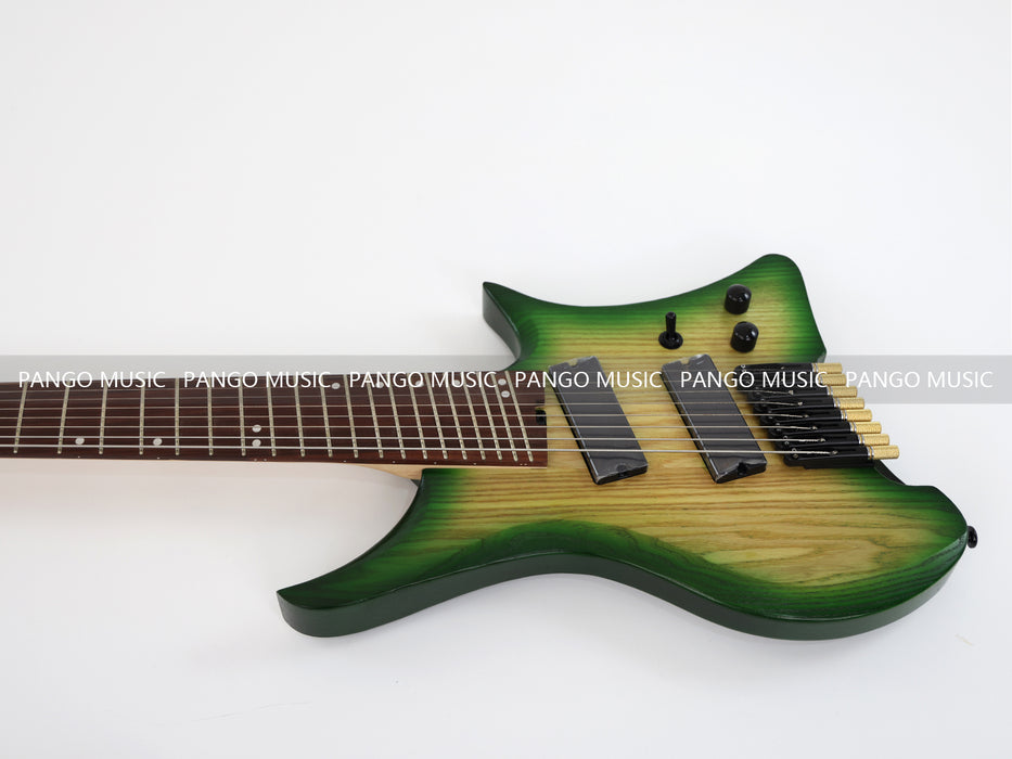 8 Strings Ash Wood Body Headless Style Electric Guitar (PJX-620)