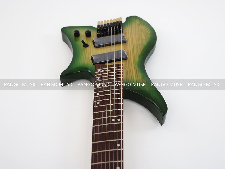 8 Strings Ash Wood Body Headless Style Electric Guitar (PJX-620)