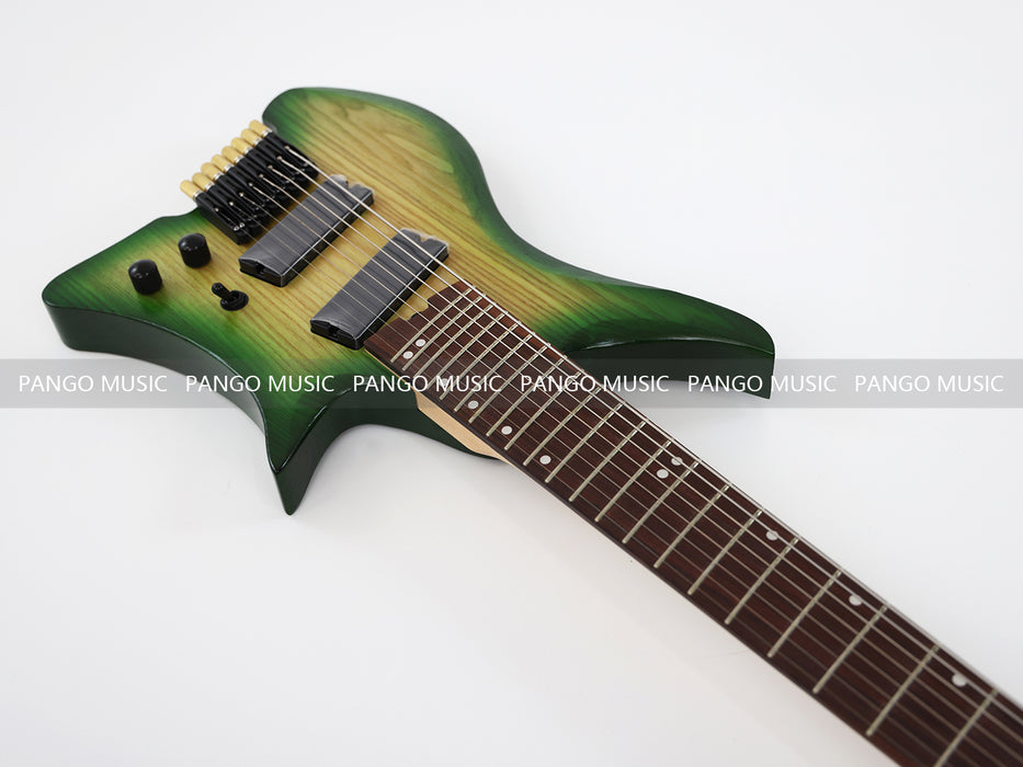 8 Strings Ash Wood Body Headless Style Electric Guitar (PJX-620)